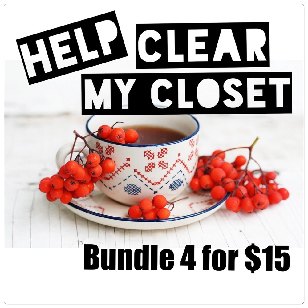 Bundle Sale!! 5/$15